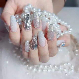 ネイル M🌷nail 長さだし専門店のネイルデザイン