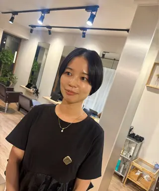 ショート 竹村 恵功代のヘアスタイル