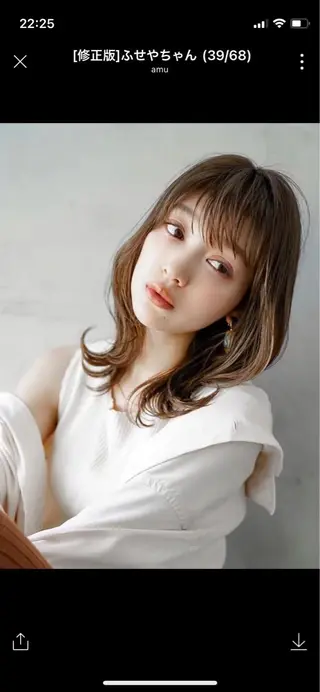 セミロング 🩵MAI🩵 レイヤーカットのヘアスタイル