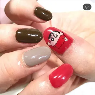 ネイル 渋谷/チップ長さ出し 👑アプレgel-xのネイルデザイン