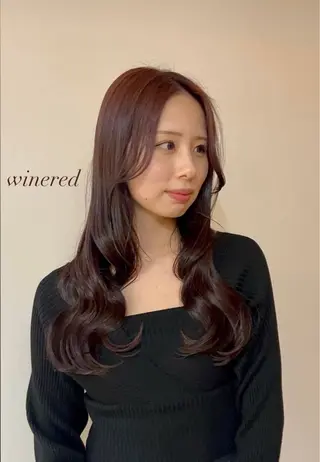 カラー 鈴木 美紅のヘアスタイル