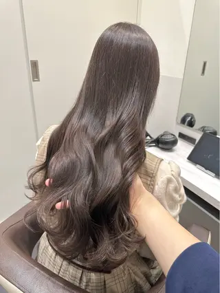 ロング カラー 矢野 晃平のヘアスタイル