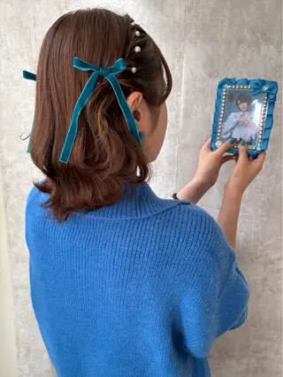 ヘアアレンジ アレンジ/エクステ✨ 推し/横浜🩵かのんのヘアスタイル