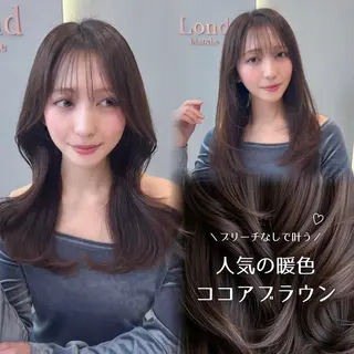 ロング カラー 🇰🇷韓国レイヤー 錦糸町【北山謙三】のヘアスタイル
