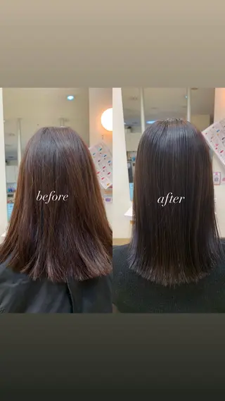 ロング 透明感カラー／ 艶髪／たなべだいのヘアスタイル
