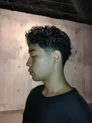 メンズ 窪田 力也のヘアスタイル