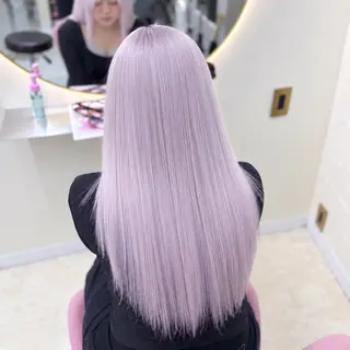 ロング カラー ハイトーン/ブリーチ 職人/森山陽向のヘアスタイル