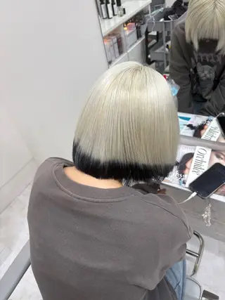 ミディアム 【きらめき屋さん🎀 ハイトーン大和🎀】のヘアスタイル