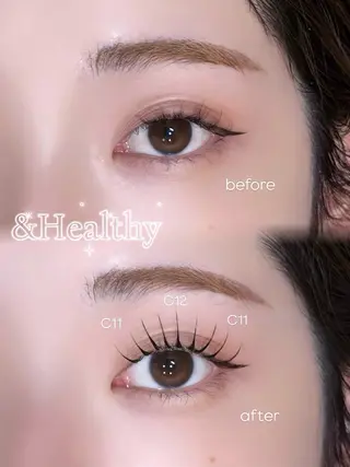 マツエク・マツパ Unknown. SANA💎のマツエク・マツパデザイン