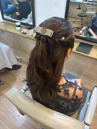 ヘアアレンジ 韓国ヘアー🇰🇷 MIWAのヘアスタイル