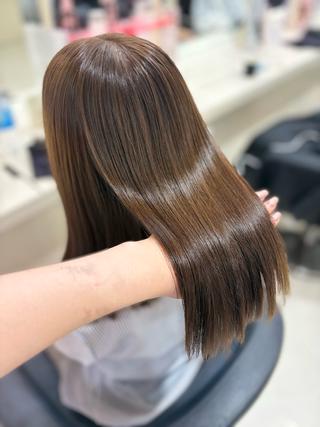 ロング カラー 💕мei 透明感カラー💕のヘアスタイル