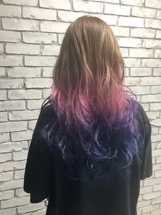 ロング カラー welring hair salonのヘアスタイル