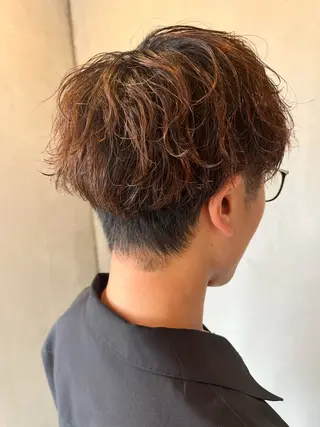 ショート メンズパーマ/ナード /渡邉立🐲のヘアスタイル