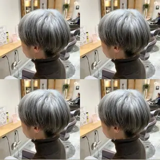 カラー メンズ レイヤー×艶髪特化 マネージャー安藤光司のヘアスタイル