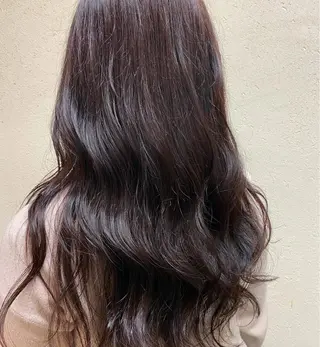 ロング カラー 才門 真菜のヘアスタイル