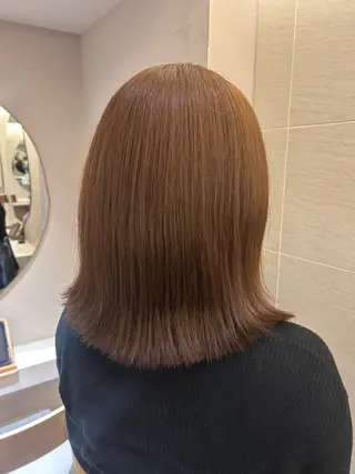 セミロング カラー カラーモデル募集/ sakiのヘアスタイル