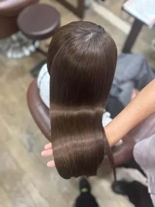 セミロング 坂本 小春のヘアスタイル