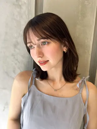 ミディアム カラー 💎透明感カラー特化 💎TAISEIのヘアスタイル