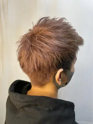 ショート メンズ 長濱 俊のヘアスタイル