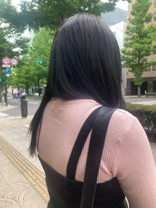 ロング カラー 🤍たんない みく🖤のヘアスタイル