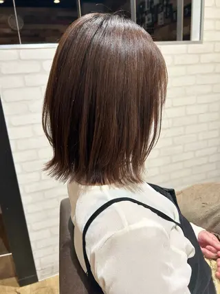 セミロング mai /attraのヘアスタイル