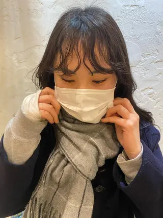 ロング パーマ フレンチボブパーマ Yuukiのヘアスタイル
