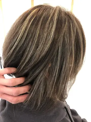 ミディアム ヘアセット 野中のヘアスタイル