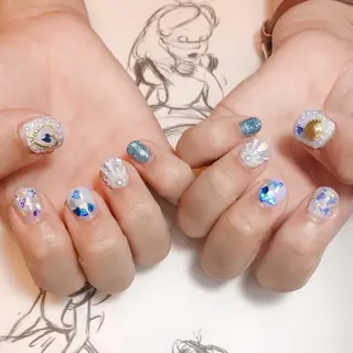 ネイル 平尾駅前/持込み専門 /owlnailのネイルデザイン