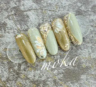 ネイル 胡蝶蘭レディースサロ ンNailMOKAのネイルデザイン