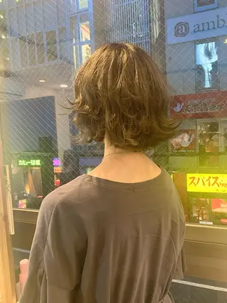 ショート ✨ダメージ レス　ナルセ✨のヘアスタイル