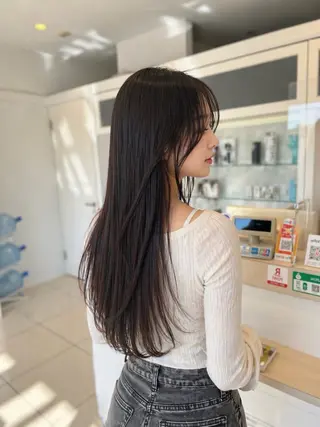 ロング パーマ 金子 直樹のヘアスタイル