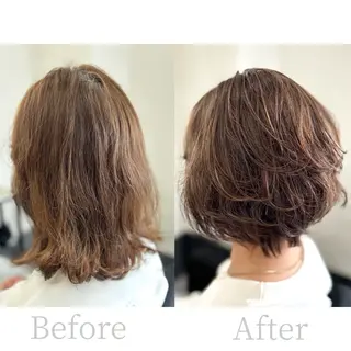 ショート SUGAMI ✴︎ Hikariのヘアスタイル