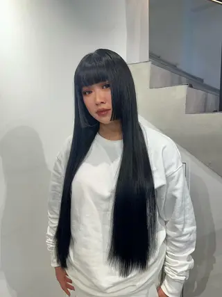ロング 韓国ヘアメンズ・レデ ィース特化ミクのヘアスタイル