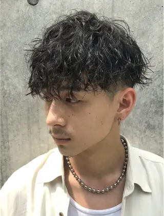 パーマ メンズ 山下和輝/fifth メンズパーマのヘアスタイル