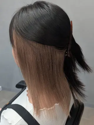 ミディアム 横川 昇吾のヘアスタイル
