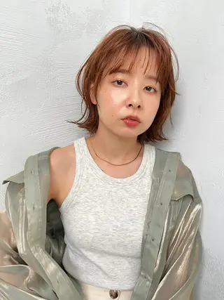 ショート カラー 吉原 由菜のヘアスタイル