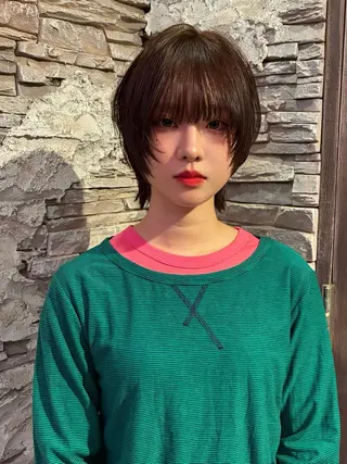 ショート レイヤー特化/メンズ 特化/大野真央のヘアスタイル