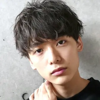 パーマ 東 和史のヘアスタイル