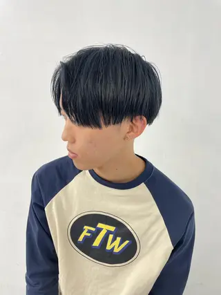 ミディアム カラー メンズ 【柏メンズパーマ職人 】店長 KAZUMAのヘアスタイル