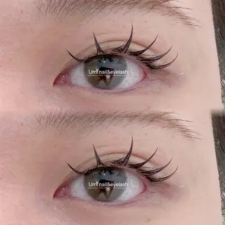 マツエク・マツパ Eyelash Umi池袋のマツエク・マツパデザイン
