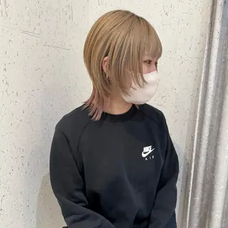 ミディアム カラー mai / linoah˚✧のヘアスタイル