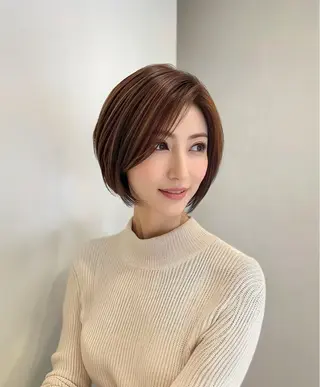 ショート yuina/🫧 艶感カラー🫧のヘアスタイル