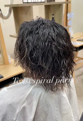 パーマ メンズ 🌱大人っぽさ🌱 ニュアンス/リョウガのヘアスタイル