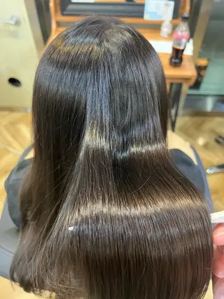 ロング 縮毛矯正練習 モデル募集✨️NOAのヘアスタイル