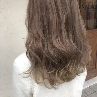 ミディアム カラー 艶髪育成サロン 京橋 shinのヘアスタイル