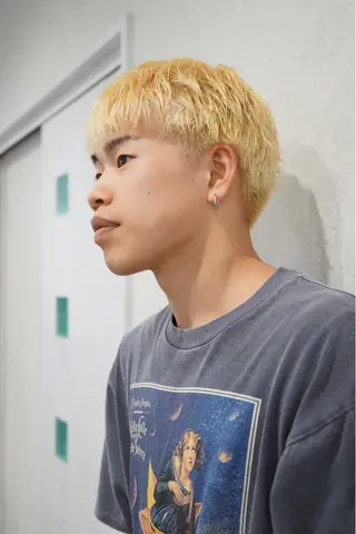 ショート カラー メンズ men’s hair / 隼翔のヘアスタイル