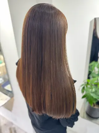ロング カラー 夜23時まで予約🉑 reverieあきらのヘアスタイル