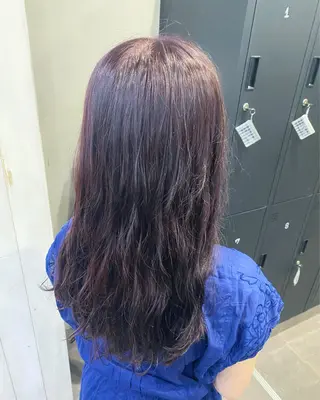 ロング カラー パーマ yui/パーマ/ メンズカットのヘアスタイル
