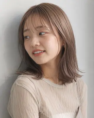 ミディアム カラーモデル募集☆ 山村梨香のヘアスタイル