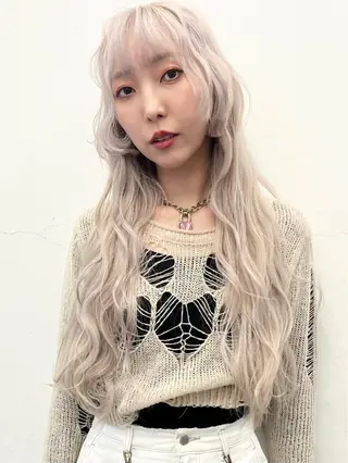 ロング カラー HARU//原宿🤍 リピート率NO.1のヘアスタイル